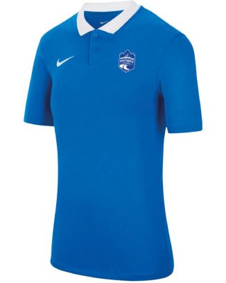 Camisa pólo Nike Antibes Handball Azul Real para fêmea