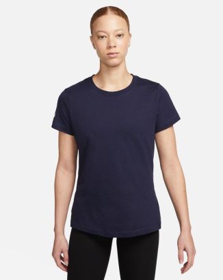 T-shirt Nike Team Club 20 Bleu Marine pour Femme CZ0903-451