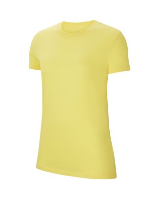 T-shirt Nike Team Club 20 Jaune pour Femme CZ0903-719