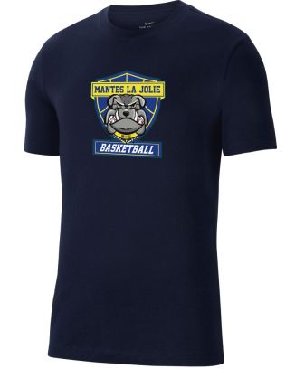 T-shirt Nike AS Mantaise Basket Donkerblauw voor kind