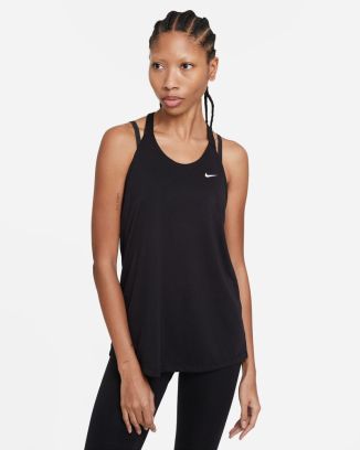 debardeur de training nike dri fit noir pour femme da0370 010