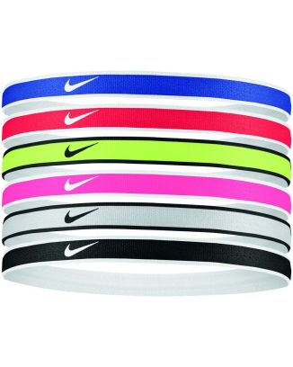 lot de 6 bandeaux nike swoosh sport tipped da7156 655