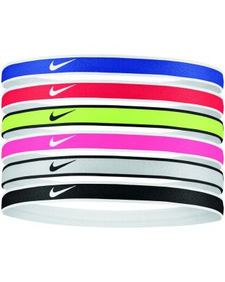 lot de 6 bandeaux nike swoosh sport tipped da7156 655