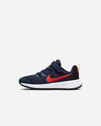 chaussures nike revolution 6 bleu marine enfant dd1095 412