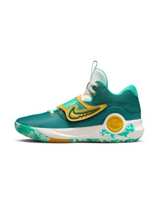 chaussures basketball nike kd trey vert homme dd9538 300