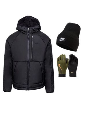 Pack Nike Hiver Sportswear Veste gants bonnet DD6857 DJ6224 DQ6071