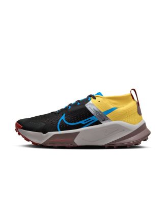 Trail shoes Nike ZoomX Zegama Black/Blue/Yellow for men