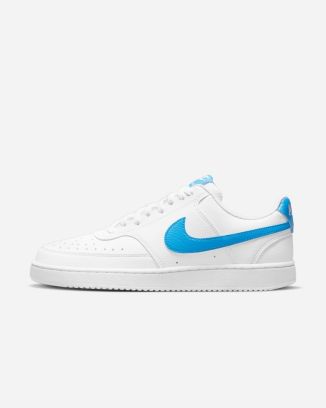 Chaussures Nike Court Vision Low Blanc & Bleu pour Homme - DH2987-105