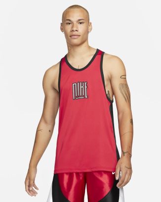 Tank top Nike Dri-FIT Red for men