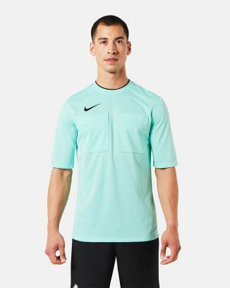 Maillot d'arbitre manches longues Nike UNAF Nationale Turquoise & Noir pour homme