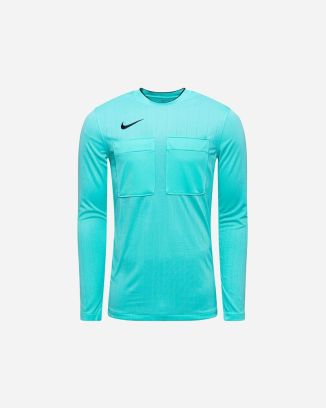 Maillot d'arbitre manches longues Nike Arbitre FFF II Turquoise & Noir pour homme