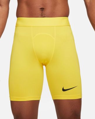 Calções de corrida Nike Nike Pro Amarelo para homem