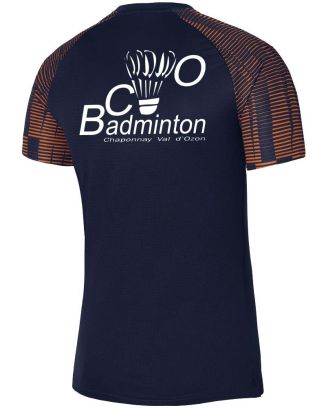 Trainingstrikot Nike Badminton Chaponnay Val d'Ozon Marineblau für kind