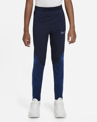 pantalon d entrainement nike strike 22 bleu enfant dh9224 451