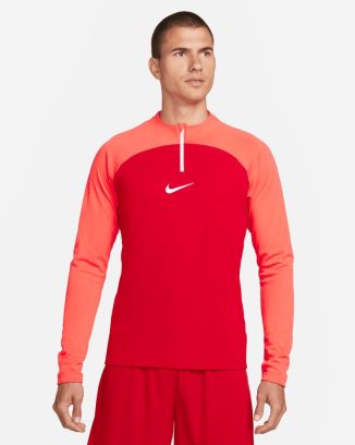 Partes de arriba con 1/4 Zip Nike Academy Pro Rojo para hombre