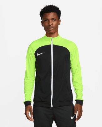 Sweat jacket Nike Academy Pro Black & Yellow Fluo for men