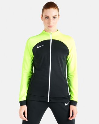 Sweatjacke Nike Academy Pro Schwarz & Gelb Fluo für frau