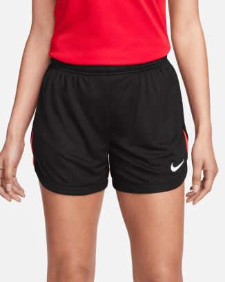 Pantalón corto Nike Academy Pro Negro y Rojo para mujer