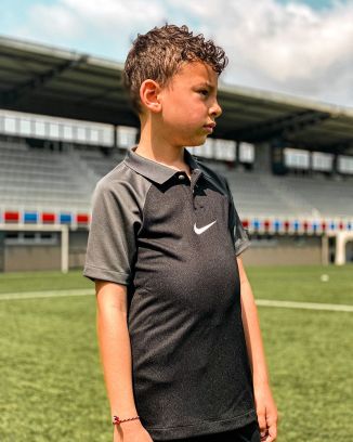 Polo Nike Academy Pro Noir & Anthracite pour enfant
