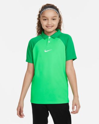 Camisa pólo Nike Academy Pro Verde para criança