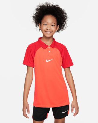 Camisa pólo Nike Academy Pro Vermelho Carmesim para criança