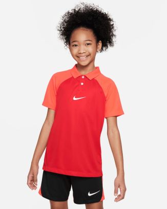 Polo shirt Nike Academy Pro Red for kids