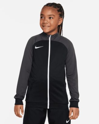 Sweatjacke Nike Academy Pro Schwarz & Holzkohle für kind
