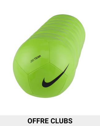 Lot de ballons Nike Pitch Team Vert