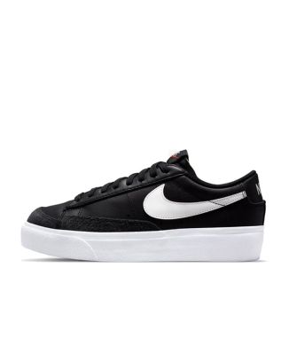 chaussures nike blazer low platform noires femme dj0292 001