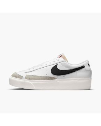 chaussures nike blazer low platform blanches femme dj0292 101