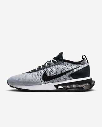 chaussures nike air max flyknit racer grises pour homme dj6106 002