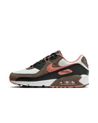 Shoes Nike Air Max 90 White & Brown for men