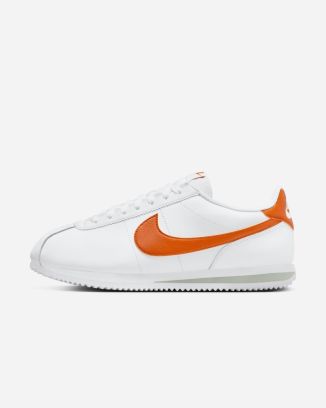 chaussures nike cortez blanc et orange pour homme dm4044 102