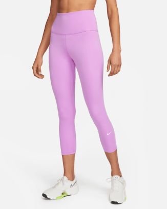 legging nike one high rise cropped rose pour femme dm7276 532