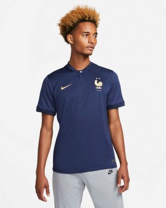 maillot nike fff 2022 23 stadium domicile homme dn0690 410