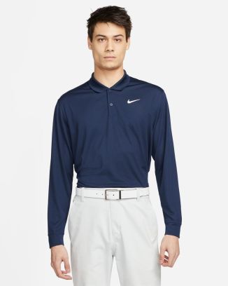 Camisa pólo de manga comprida Nike Dri-FIT para homem