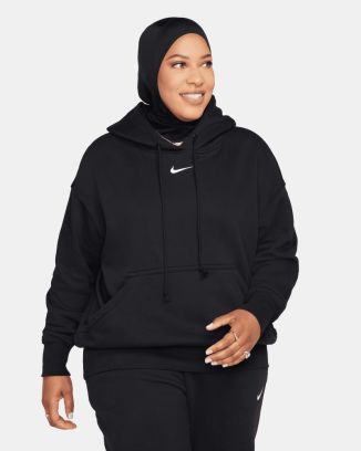 Sweat à capuche oversize Nike Sportswear Phoenix Fleece Noir pour Femme DQ5860-010