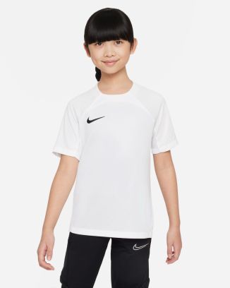 Camisola de futebol Nike Strike III Branco para criança