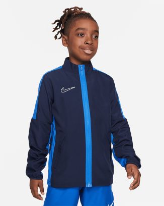 Sweat jacket Woven Nike Academy 23 Navy Blue for kids