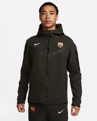 Sweat zippé à capuche Nike FC Barcelona pour homme