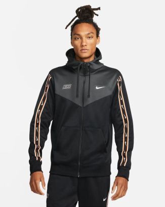 sweat a capuche nike sportswear repeat noir pour homme dx2025 010