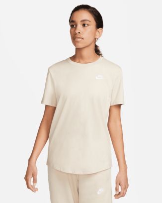 T-shirt Nike Sportswear Club Essentials Beige pour Femme DX7902-126