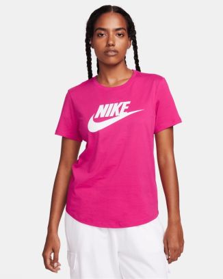 t shirt logo nike sportswear essentials rose femme dx7906 615