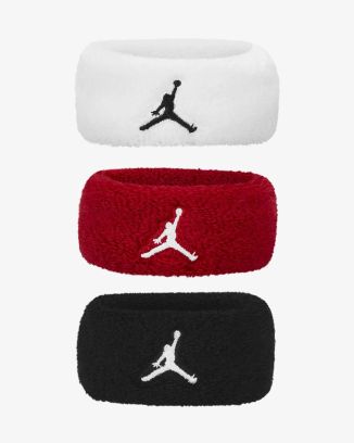 Set di 3 elastici per capelli Nike Jordan per unisex