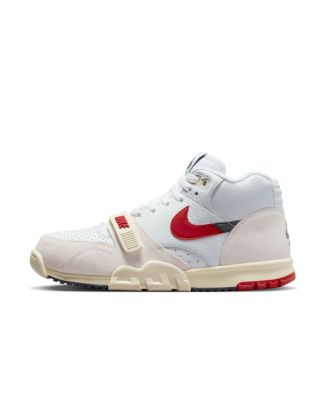 chaussures nike air trainer 1 blanc rouge homme dz2547 100