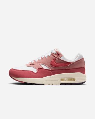 Shoes Nike Air Max 1 '87 White & Red for women