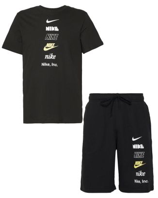 Set producten Nike Sportswear voor Mannen. T-shirt + Korte broek (2 artikelen)