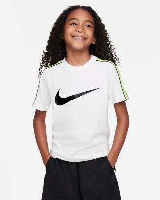 t shirt nike sportswear repeat enfant dz5628 122