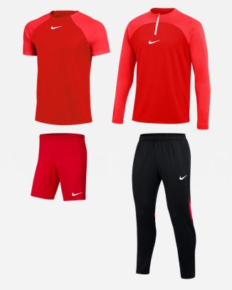 Ensemble Nike enfant Pack 4 pièces Maillot Academy Pro Short Park III Haut 1/4 zip Academy Pro Pantalon de survêtement Academy Pro DH9279 BV6865 DH9280 DH9240