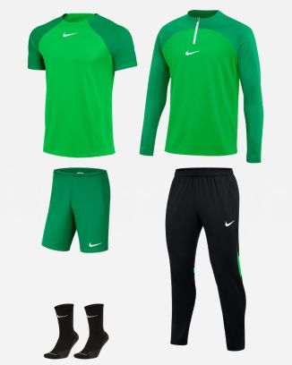 Ensemble Nike enfant Pack 5 pièces Maillot Academy Pro Short Park III Chaussettes basses Squad Haut 1/4 zip Academy Pro Pantalon de survêtement Academy Pro DH9279 BV6865 SK0030 DH9280 DH9240